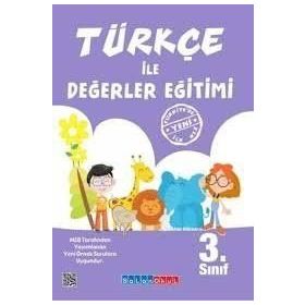 3. Sınıf Türkçe İle Değerler Eğitimi Salan Yayınları
