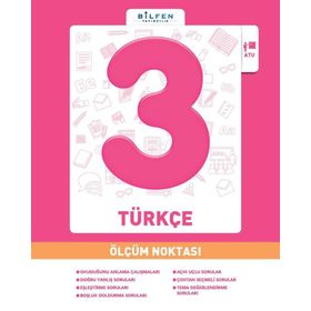 3. Sınıf Türkçe Ölçüm Noktası - Bilfen Yayınları