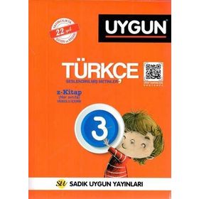 3. Sınıf Türkçe Uygun Yayınları