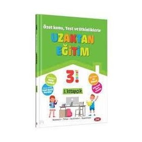 3. Sınıf Uzaktan Eğitim Tüm Dersler 1. Kitapçık-Data Yayınları