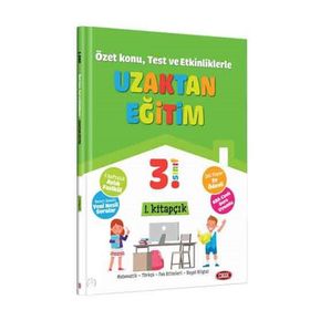 3. Sınıf Uzaktan Eğitim Tüm Dersler 1. Kitapçık-Data Yayınları