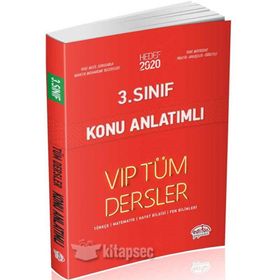 3. Sınıf VIP Tüm Dersler Konu Anlatımlı Editör Yayınevi