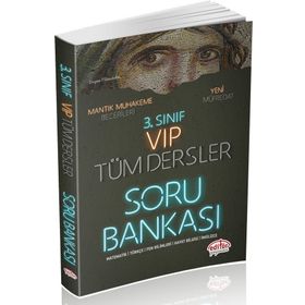 3. Sınıf Vip Tüm Dersler Soru Bankası / Komisyon / Editör Yayınları