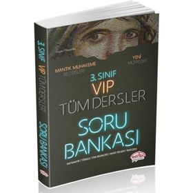 3. Sınıf Vip Tüm Dersler Soru Bankası / Komisyon / Editör Yayınları