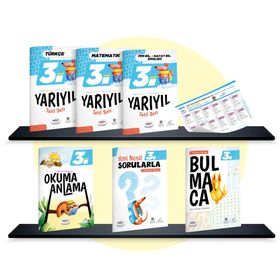 3. Sınıf Yarıyıl Tatil Kitabı Seti - Öğretmen Evde Yayınları