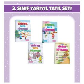 3. Sınıf Yarıyıl Tatil Seti-Mavi Deniz Yayınları