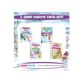 3. Sınıf Yarıyıl Tatil Seti-Mavi Deniz Yayınları