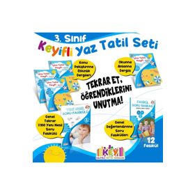 3. Sınıf Yaz Tatil Keyfi Seti Kaliteli Eğitim Yayınları