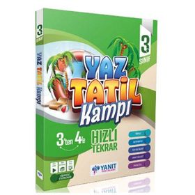3. Sınıf Yaz Tatil Kitabı Kampı - Yanıt Yayınları