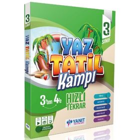 3. Sınıf Yaz Tatil Kitabı Kampı - Yanıt Yayınları