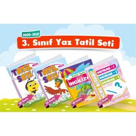3. Sınıf Yaz Tatil Seti Mavi Deniz Yayınları
