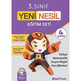 3. Sınıf Yeni Nesil Eğitim Seti - Blok Test Yayınları - Tudem Komisyon