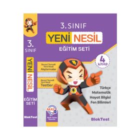3. Sınıf Yeni Nesil Eğitim Seti - Blok Test Yayınları