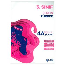 3. Sınıf Zengin Türkçe Eğitimin 4 Aşaması Teas Press Yayınları
