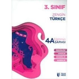 3. Sınıf Zengin Türkçe Eğitimin 4 Aşaması Teas Press Yayınları