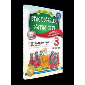 3. Sınıflar Etik Değerler Eğitim Seti 10 Kitap - Sara Gürbüz Özeren