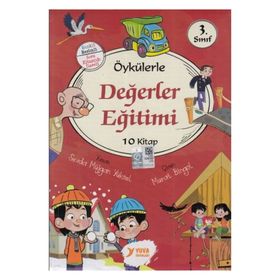 3. Sınıflar İçin Öykülerle Değerler Eğitimi 10 Kitap - Sevda Müjgen Yüksel