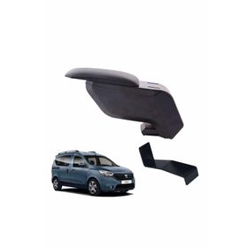 3 Tıkla Dacia Dokker 2020 Siyah Delmesiz Çelik Ayaklı Kol Dayama Kolçak