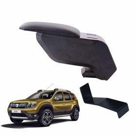3 Tıkla Dacia Duster 2014 Siyah Delmesiz Çelik Ayaklı Kol Dayama Kolçak