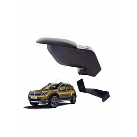 3 Tıkla Dacia Duster 2015 Siyah Delmesiz Çelik Ayaklı Kol Dayama Kolçak