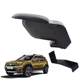 3 Tıkla Dacia Duster 2017 Siyah Delmesiz Çelik Ayaklı Kol Dayama Kolçak