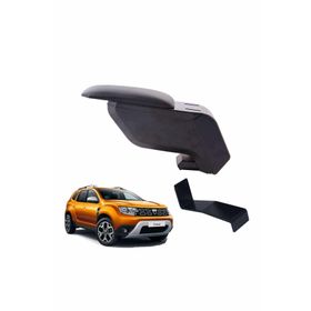 3 Tıkla Dacia Duster 2019 Siyah Delmesiz Çelik Ayaklı Kol Dayama Kolçak