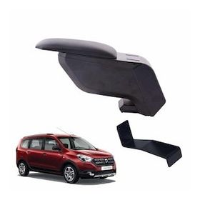 3 Tıkla Dacia Lodgy Stepway 2014 Siyah Delmesiz Çelik Ayaklı Kol Dayama Kolçak