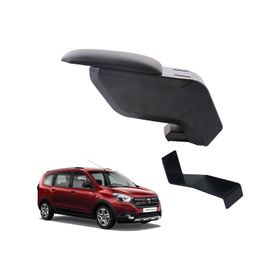 3 Tıkla Dacia Lodgy Stepway 2015 Siyah Delmesiz Çelik Ayaklı Kol Dayama Kolçak