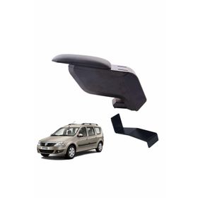 3 Tıkla Dacia Logan Mcv 2004 Siyah Delmesiz Çelik Ayaklı Kol Dayama Kolçak