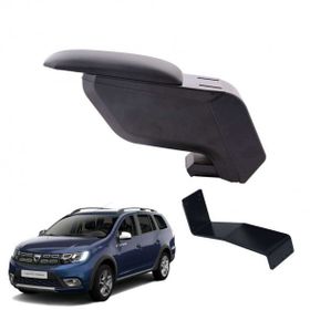 3 Tıkla Dacia Logan Mcv 2017 Siyah Delmesiz Çelik Ayaklı Kol Dayama Kolçak