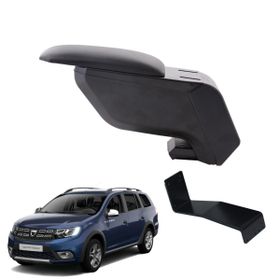 3 Tıkla Dacia Logan Mcv 2021 Siyah Delmesiz Çelik Ayaklı Kol Dayama Kolçak