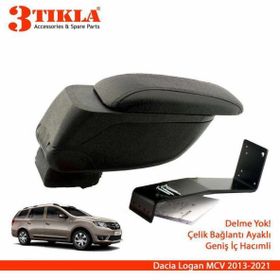 3 Tıkla Dacia Logan Mcv Iı Geniş Hacimli Delmesiz Çelik Ayaklı Kol Dayama Kolçak