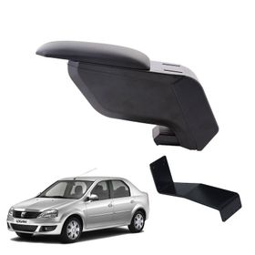 3 Tıkla Dacia Logan Sedan 2006 Siyah Delmesiz Çelik Ayaklı Kol Dayama Kolçak
