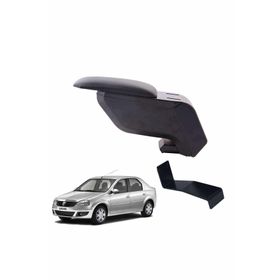3 Tıkla Dacia Logan Sedan 2006 Siyah Delmesiz Çelik Ayaklı Kol Dayama Kolçak