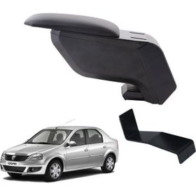 3 Tıkla Dacia Logan Sedan 2012 Siyah Delmesiz Çelik Ayaklı Kol Dayama Kolçak