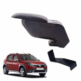 3 Tıkla Dacia Sandero 2008 Siyah Delmesiz Çelik Ayaklı Kol Dayama Kolçak