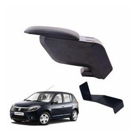 3 Tıkla Dacia Sandero 2009 Siyah Delmesiz Çelik Ayaklı Kol Dayama Kolçak
