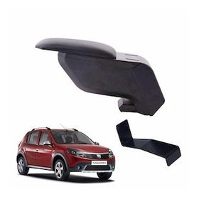 3 Tıkla Dacia Sandero 2010 Siyah Delmesiz Çelik Ayaklı Kol Dayama Kolçak