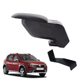 3 Tıkla Dacia Sandero 2010 Siyah Delmesiz Çelik Ayaklı Kol Dayama Kolçak