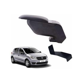 3 Tıkla Dacia Sandero 2015 Siyah Delmesiz Çelik Ayaklı Kolçak Kol Dayama