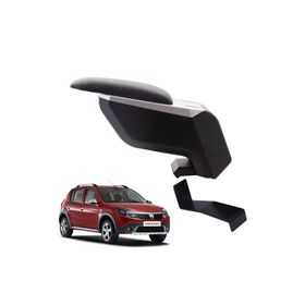 3 Tıkla Dacia Sandero Stepway 2012 Delmesiz Çelik Ayaklı Gri-Siyah Kolçak
