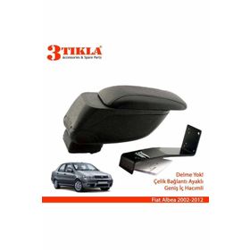 3 Tıkla Fiat Albea 2006 Geniş Hacimli Delmesiz Çelik Ayaklı Kol Dayama Kolçak