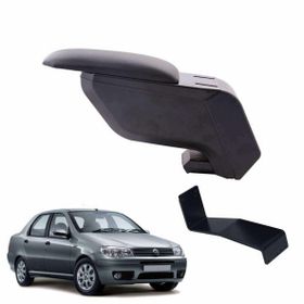 3 Tıkla Fiat Albea 2006 Siyah Delmesiz Çelik Ayaklı Kol Dayama Kolçak