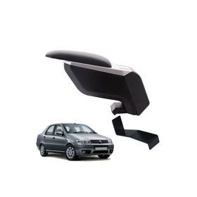 3 Tıkla Fiat Albea 2011 Gri-Siyah Delmesiz Çelik Ayaklı Kol Dayama Kolçak