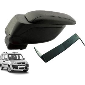 3 Tıkla Fiat Doblo 2002 Safeline Geniş Hacimli Delmesiz Çelik Ayaklı Siyah Kolçak