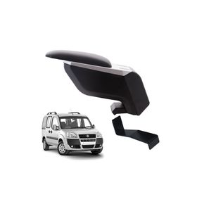 3 Tıkla Fiat Doblo 2008 Safeline Delmesiz Çelik Ayaklı Gri-Siyah Kolçak