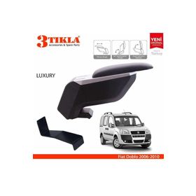 3 Tıkla Fiat Doblo 2010 Siyah Delmesiz Çelik Ayaklı Kol Dayama Kolçak