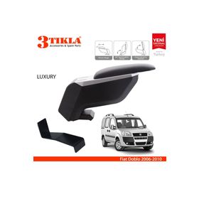3 Tıkla Fiat Doblo 2010 Siyah Delmesiz Çelik Ayaklı Kol Dayama Kolçak