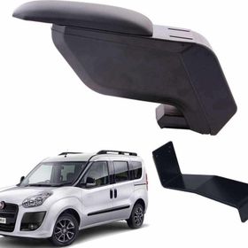 3 Tıkla Fiat Doblo 2010 Siyah Delmesiz Çelik Ayaklı Kol Dayama Kolçak