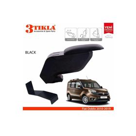 3 Tıkla Fiat Doblo 2019 Siyah Delmesiz Çelik Ayaklı Kol Dayama Kolçak